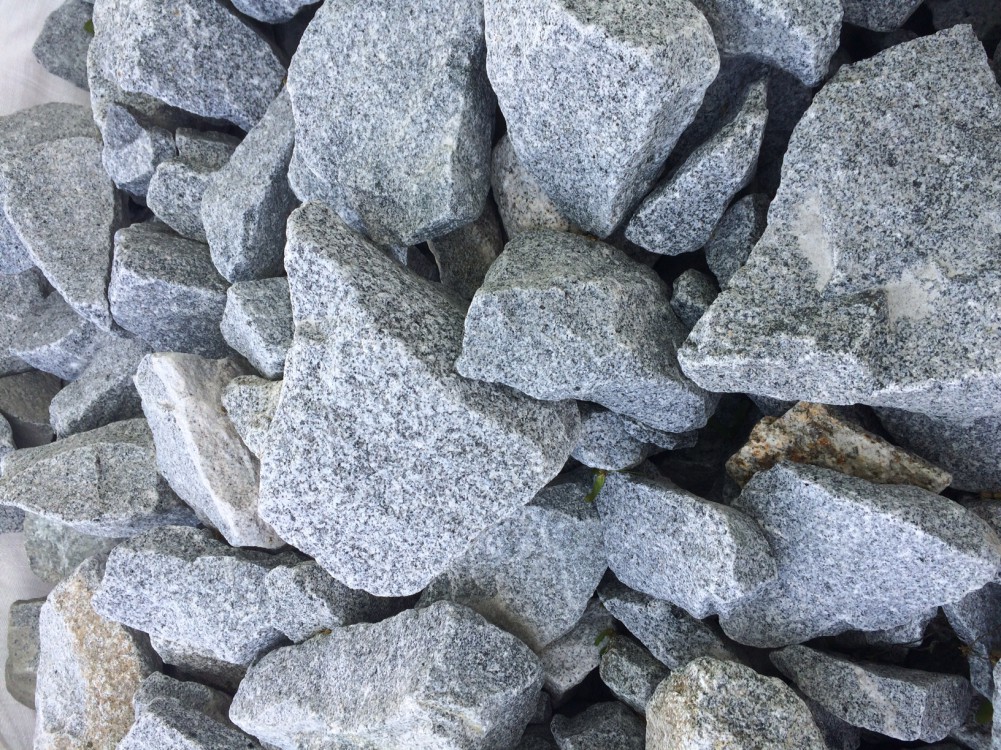 Gabionensteine - Granit grau P S 60-150 mm